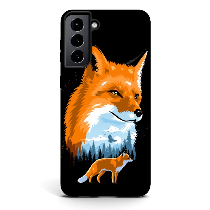 Galaxy S21 plus StrongFit Fox in forest by Alberto