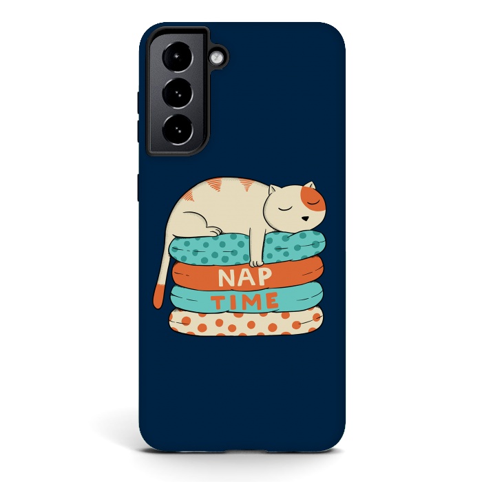 Galaxy S21 plus StrongFit Cat Nap by Coffee Man