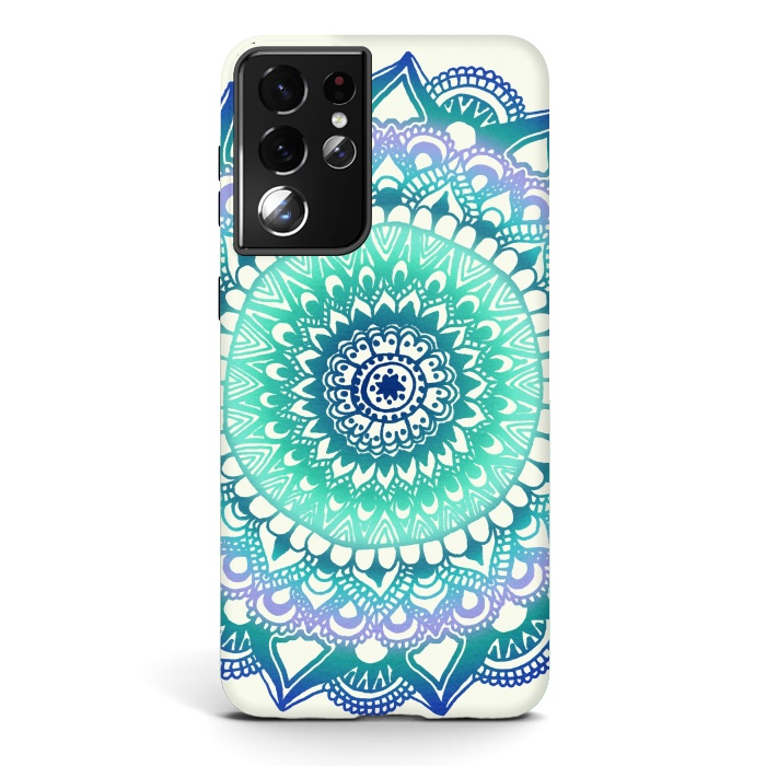 Galaxy S21 ultra StrongFit Deep Forest Flower by Tangerine-Tane