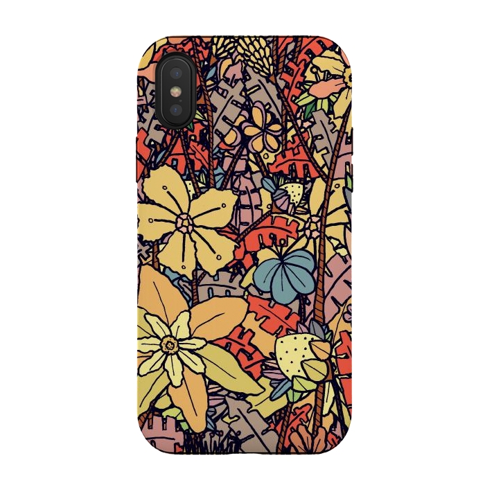 iPhone Xs / X StrongFit Early summer flowers by Steve Wade (Swade)