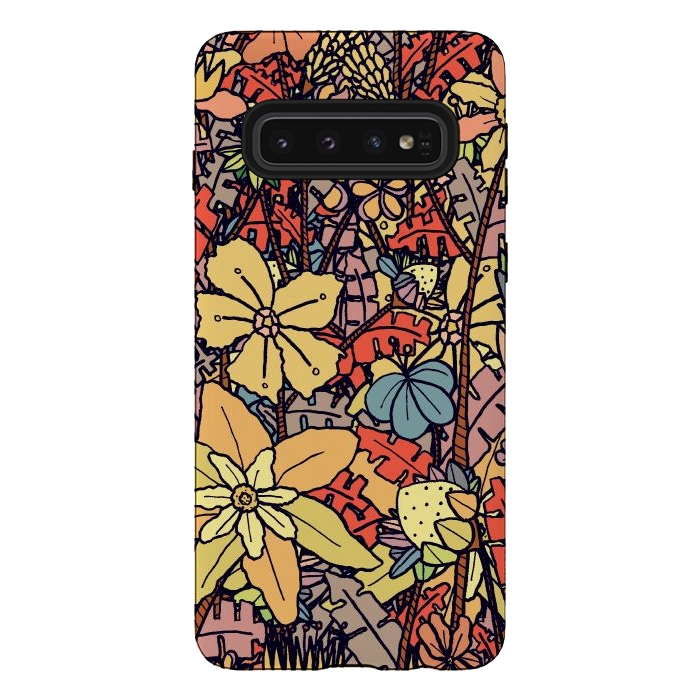 Galaxy S10 StrongFit Early summer flowers by Steve Wade (Swade)