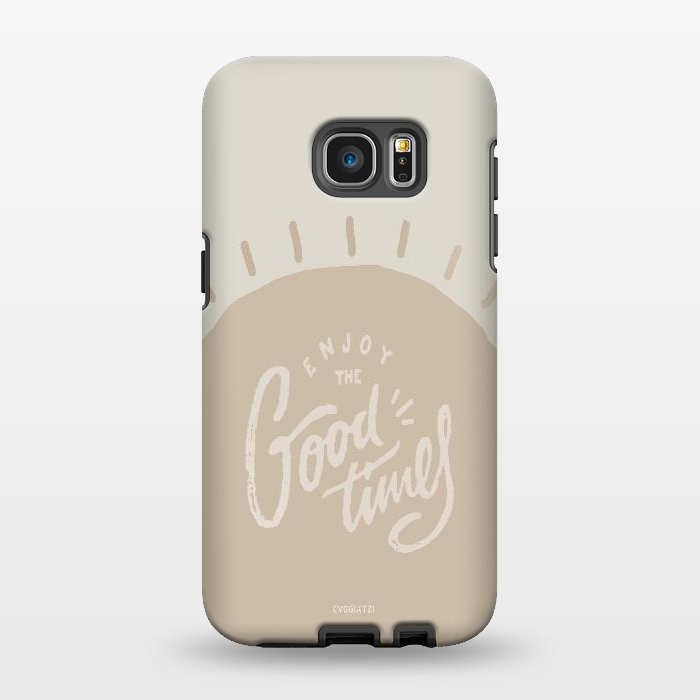 Galaxy S7 EDGE StrongFit Enjoy the Good times I by ''CVogiatzi.