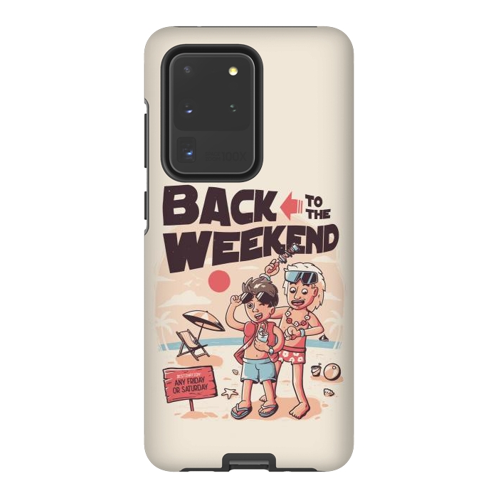 Galaxy S20 Ultra StrongFit Back to the Weekend by eduely