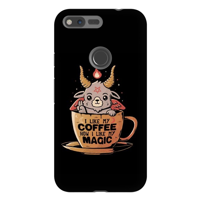 Pixel XL StrongFit Black Coffee by eduely