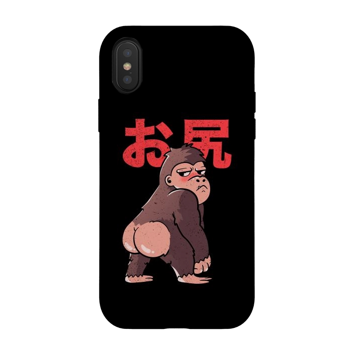 iPhone Xs / X StrongFit Butt Kong by eduely