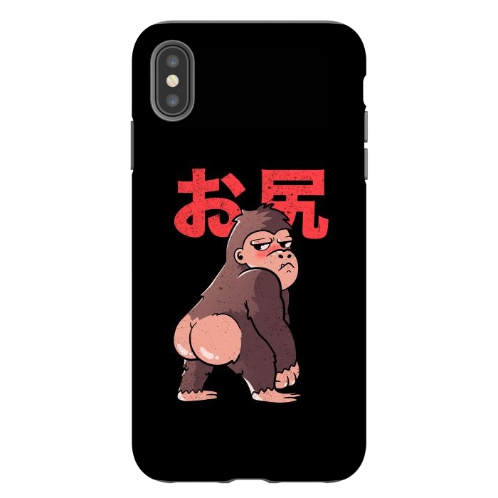 iPhone Xs Max StrongFit Butt Kong by eduely