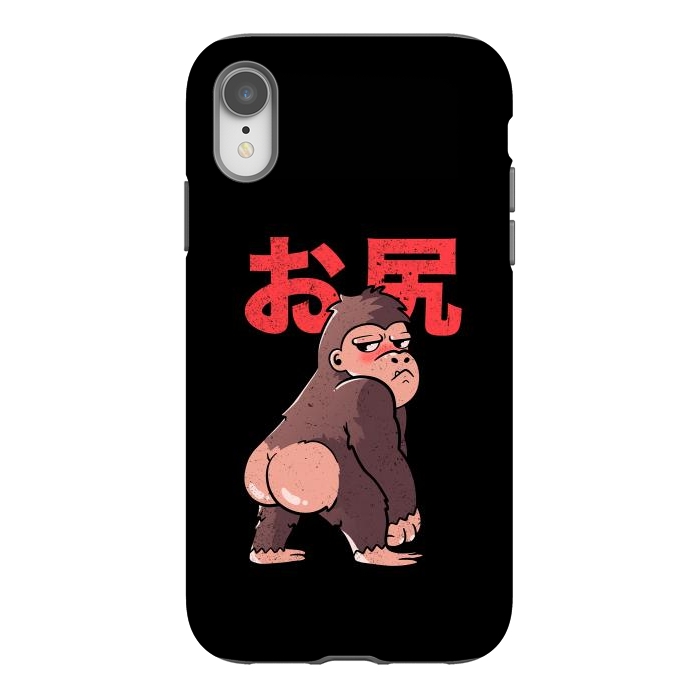 iPhone Xr StrongFit Butt Kong by eduely