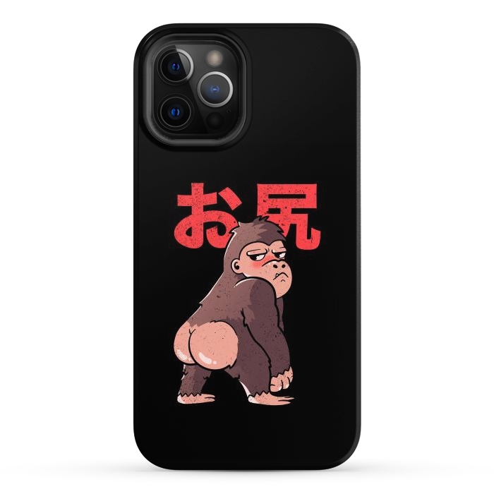 iPhone 12 Pro Max StrongFit Butt Kong by eduely