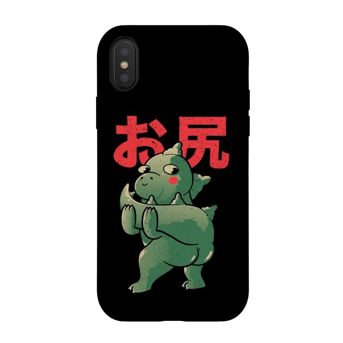 iPhone Xs / X StrongFit ButtZilla by eduely