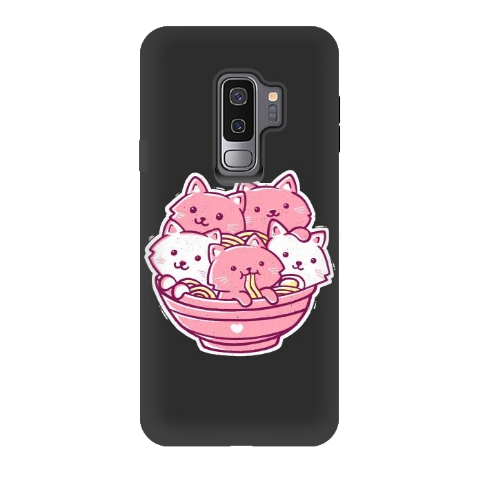 Galaxy S9 plus StrongFit Cat Ramen by eduely