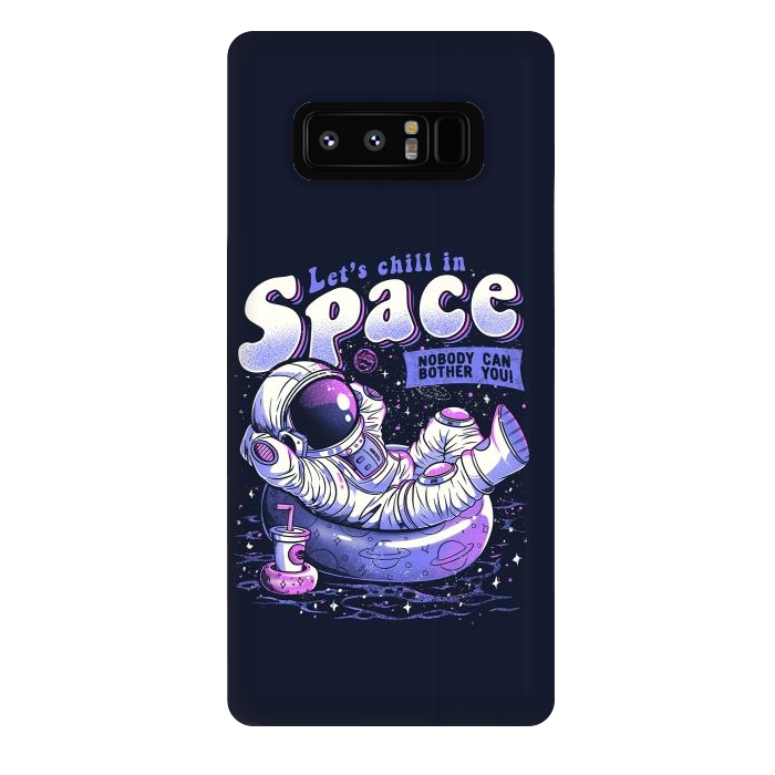 Galaxy Note 8 StrongFit Chilling in Space by eduely