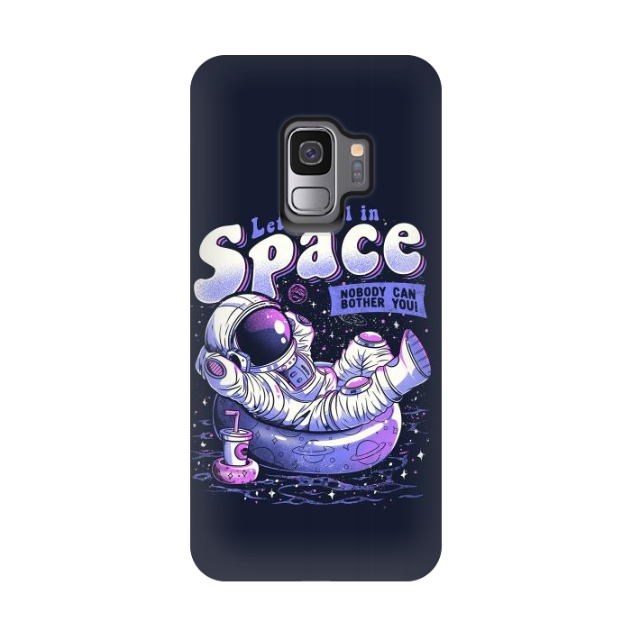 Galaxy S9 StrongFit Chilling in Space by eduely