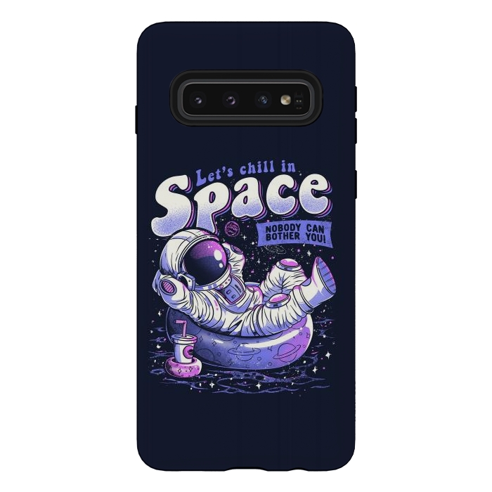 Galaxy S10 StrongFit Chilling in Space by eduely