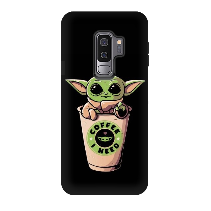 Galaxy S9 plus StrongFit Coffee I Need  by eduely