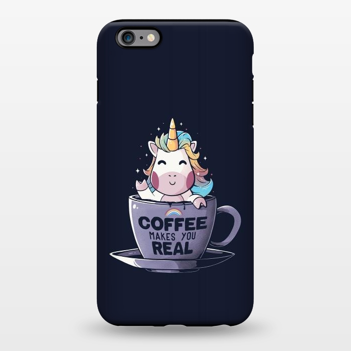 iPhone 6/6s plus StrongFit Coffee Makes You Real by eduely