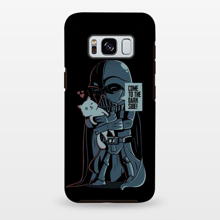 Galaxy S8 plus StrongFit Come to the Dark Side - Cute Cat by eduely