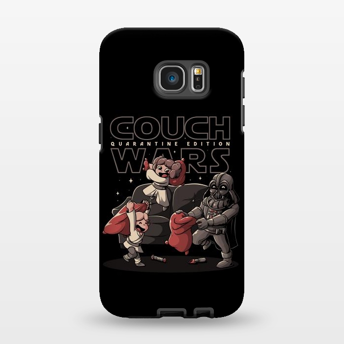 Galaxy S7 EDGE StrongFit Couch Wars by eduely
