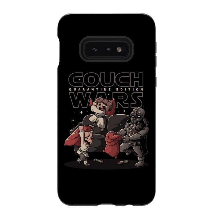 Galaxy S10e StrongFit Couch Wars by eduely