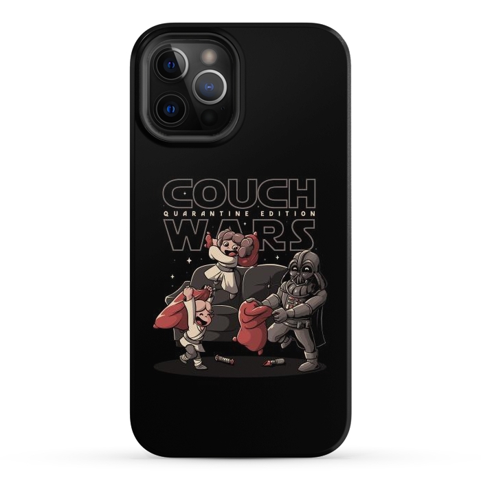iPhone 12 Pro Max StrongFit Couch Wars by eduely