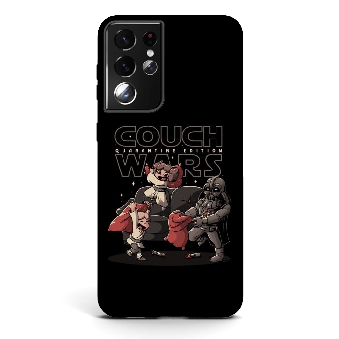 Galaxy S21 ultra StrongFit Couch Wars by eduely