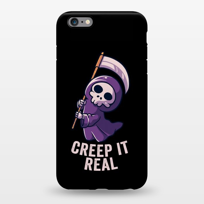 iPhone 6/6s plus StrongFit Creep It Real - Skull by eduely