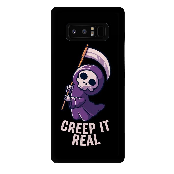 Galaxy Note 8 StrongFit Creep It Real - Skull by eduely