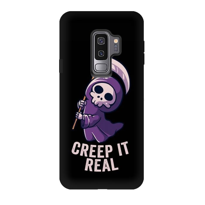 Galaxy S9 plus StrongFit Creep It Real - Skull by eduely