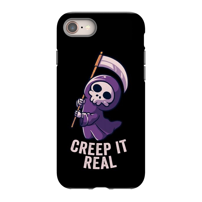 iPhone 8 StrongFit Creep It Real - Skull by eduely