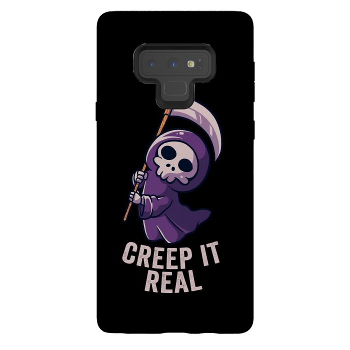 Galaxy Note 9 StrongFit Creep It Real - Skull by eduely