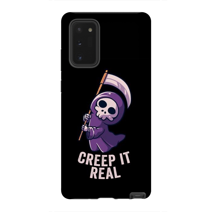 Galaxy Note 20 StrongFit Creep It Real - Skull by eduely