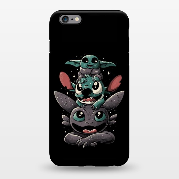 iPhone 6/6s plus StrongFit Cuteness Tower by eduely