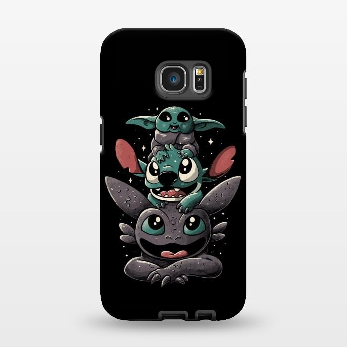 Galaxy S7 EDGE StrongFit Cuteness Tower by eduely