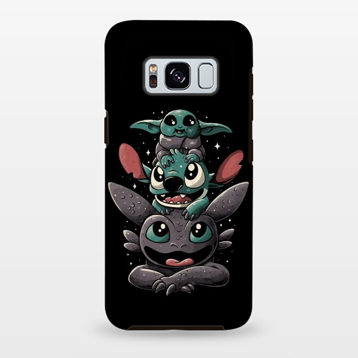 Galaxy S8 plus StrongFit Cuteness Tower by eduely