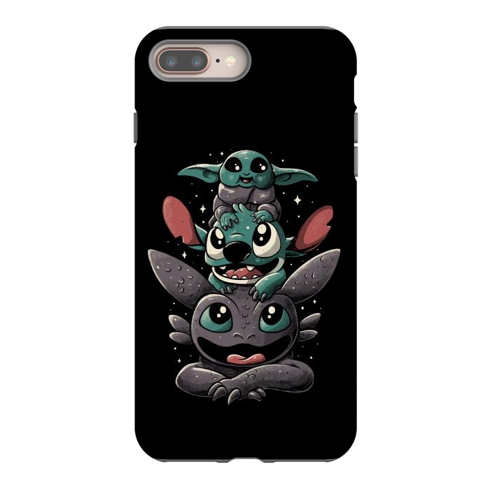 iPhone 8 plus StrongFit Cuteness Tower by eduely