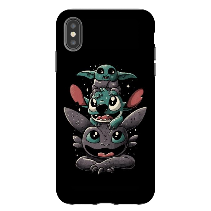 iPhone Xs Max StrongFit Cuteness Tower by eduely