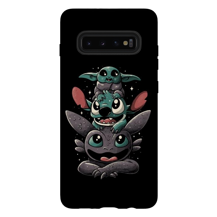 Galaxy S10 plus StrongFit Cuteness Tower by eduely