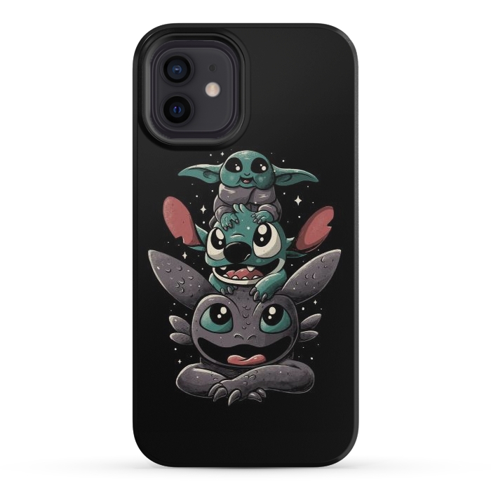 iPhone 12 mini StrongFit Cuteness Tower by eduely