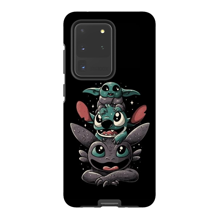 Galaxy S20 Ultra StrongFit Cuteness Tower by eduely