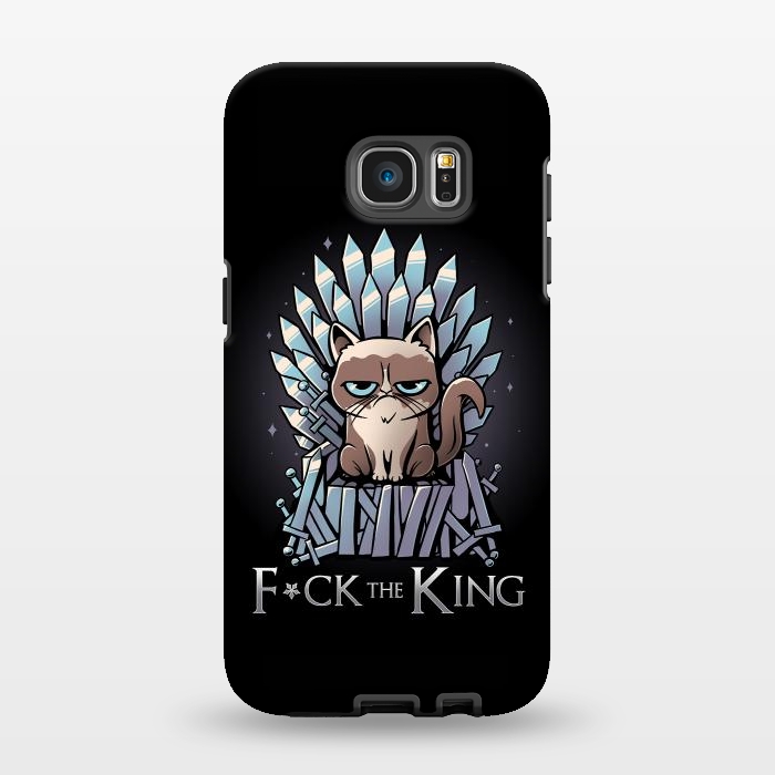 Galaxy S7 EDGE StrongFit F*ck the King by eduely