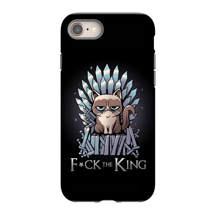 iPhone 8 StrongFit F*ck the King by eduely