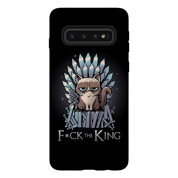 Galaxy S10 StrongFit F*ck the King by eduely