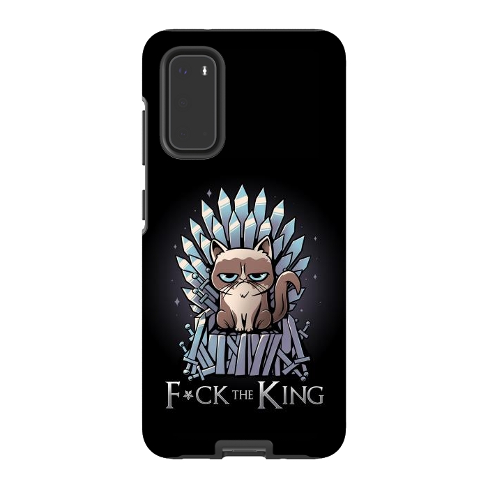 Galaxy S20 StrongFit F*ck the King by eduely