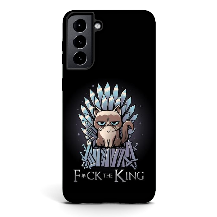 Galaxy S21 plus StrongFit F*ck the King by eduely
