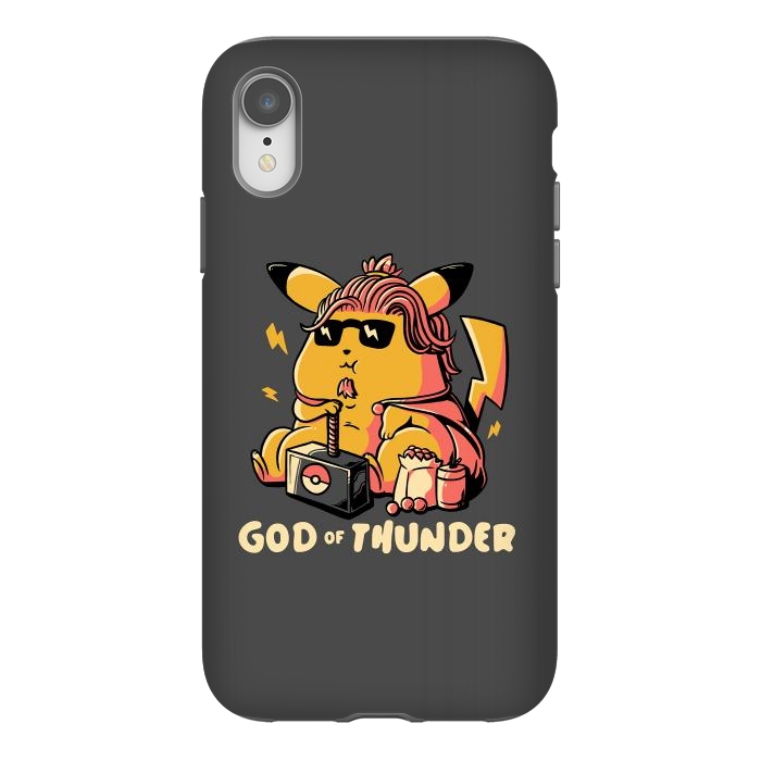 iPhone Xr StrongFit God of Thunder  by eduely