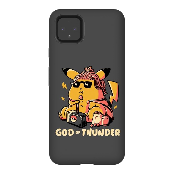 Pixel 4XL StrongFit God of Thunder  by eduely