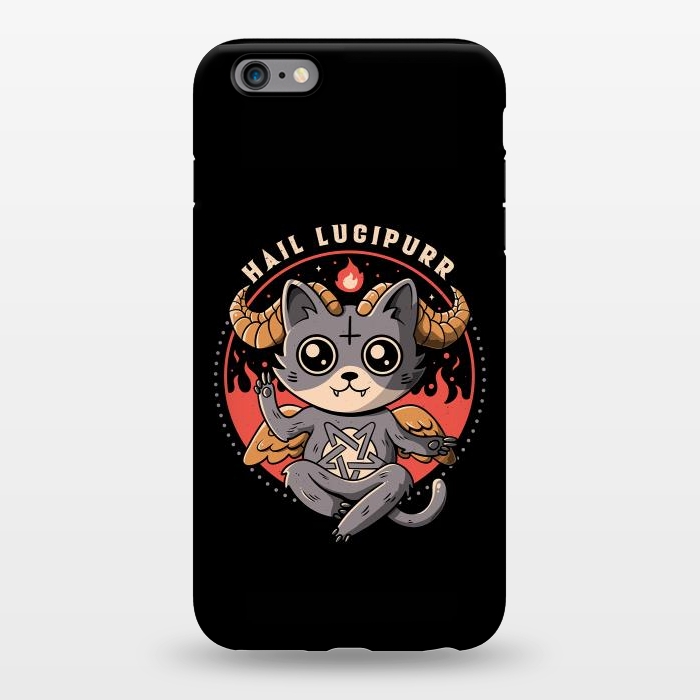 iPhone 6/6s plus StrongFit Hail Lucipurr by eduely