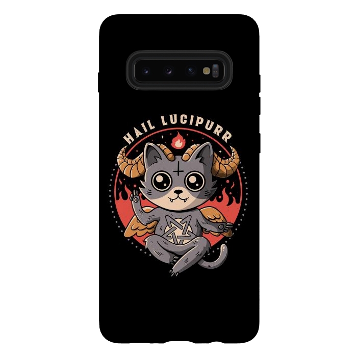Galaxy S10 plus StrongFit Hail Lucipurr by eduely