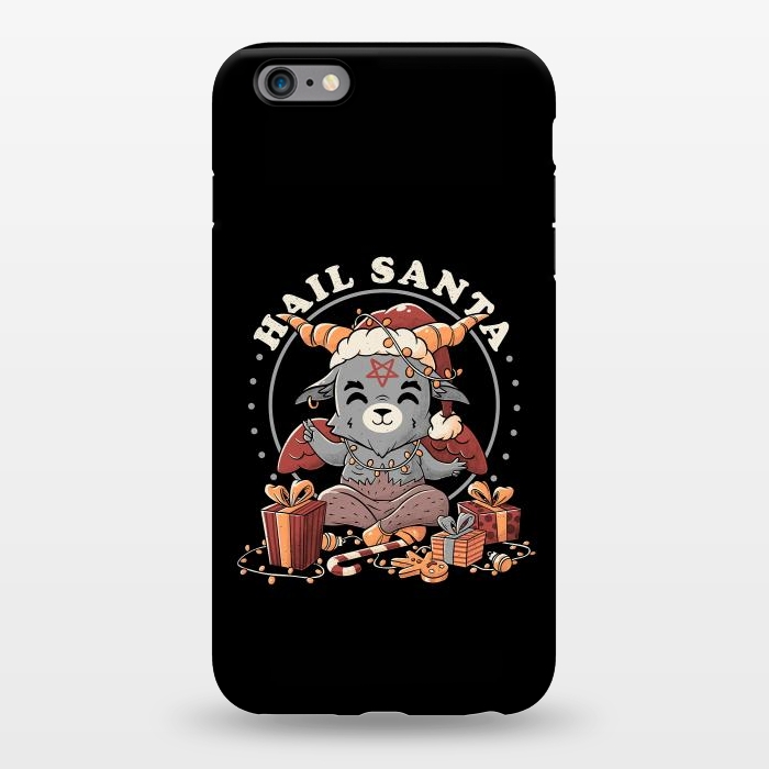 iPhone 6/6s plus StrongFit Hail Santa by eduely