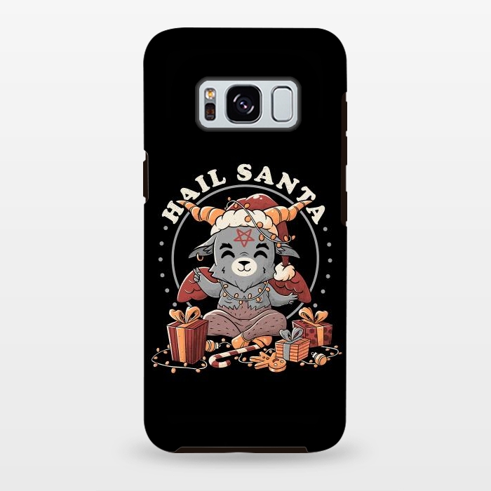 Galaxy S8 plus StrongFit Hail Santa by eduely
