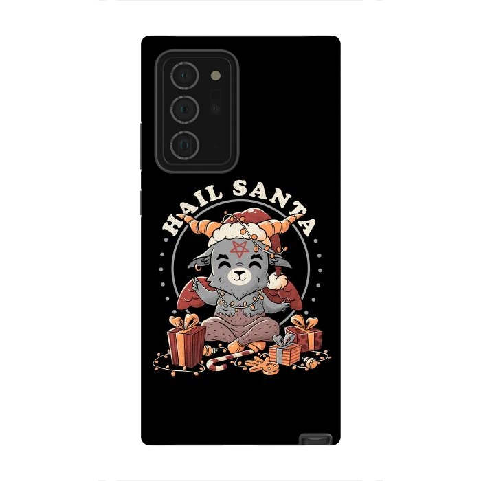 Galaxy Note 20 Ultra StrongFit Hail Santa by eduely